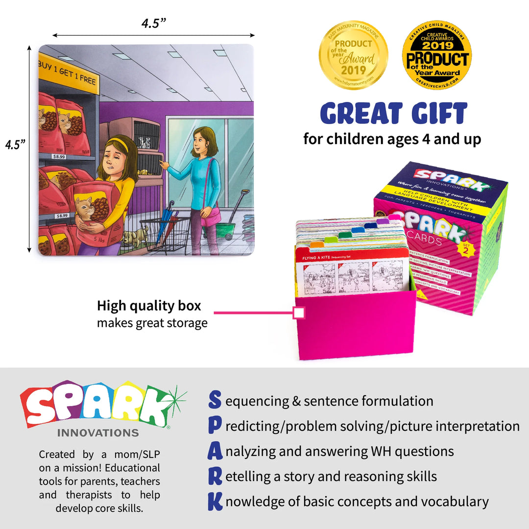 SPARK SEQUENCE CARDS SET 2
