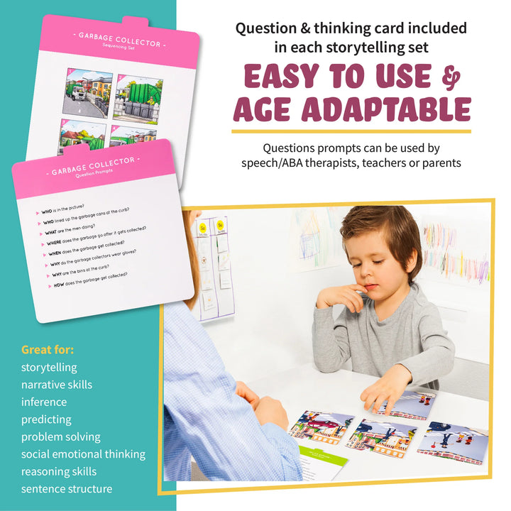 SPARK SEQUENCE CARDS COMMUNITY HELPERS