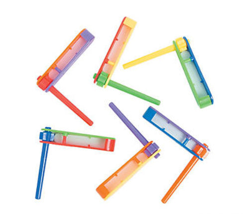 NOISEMAKERS GRAGGER BRIGHT COLORS 12 PACK