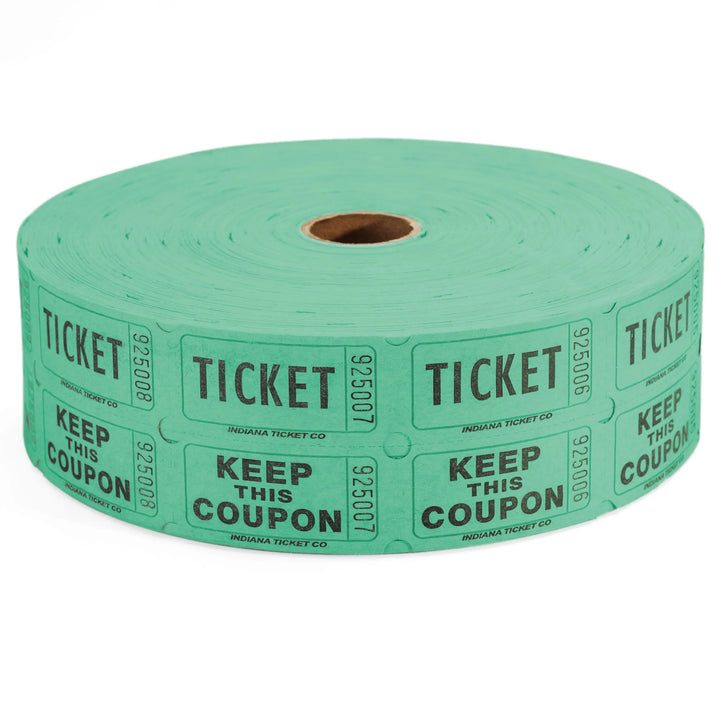 Raffle Tickets Double 2000 Pack