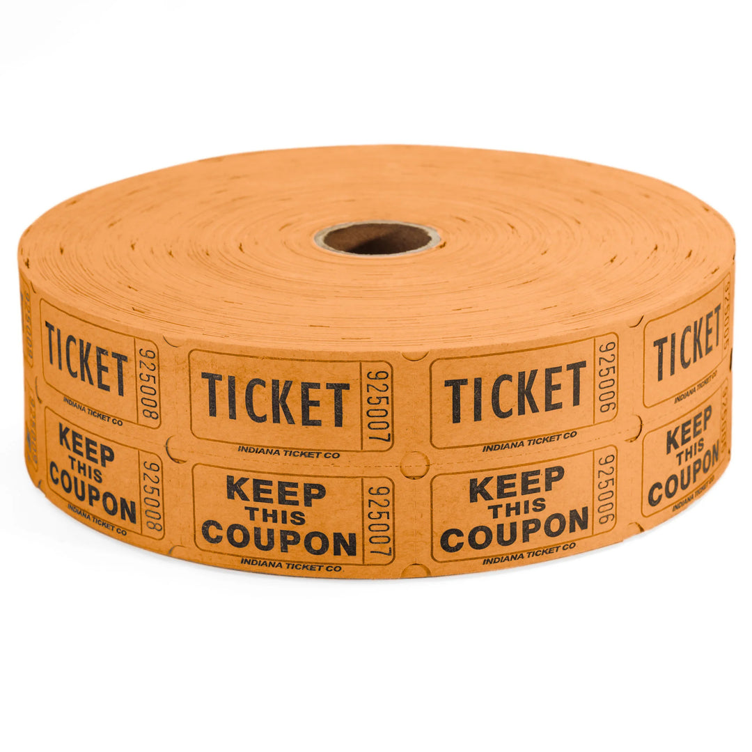 Raffle Tickets Double 2000 Pack