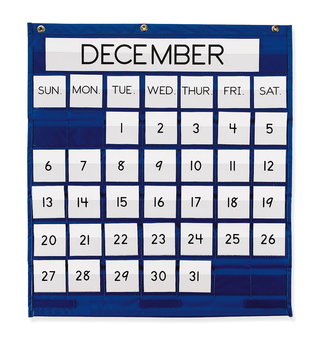 POCKET CHART: MONTHLY CALENDAR