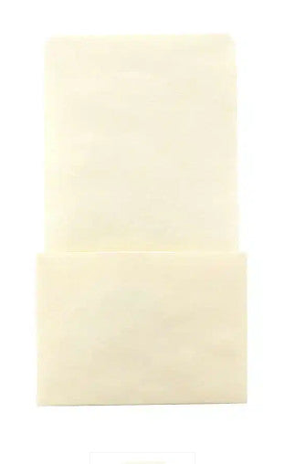 LIBRARY POCKETS STICKY BACK  - 1pc