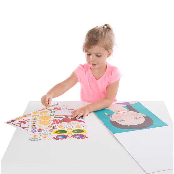 STICKERS: MAKE A FACE STICKER PAD