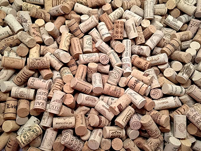 CORK STOPPERS  7/8"x1.5"  12pcs