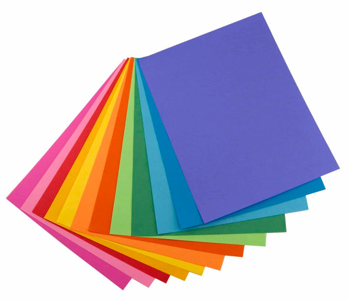 COPY PAPER: 8 1/2"X11" ASSORTED BRIGHT COLORS 96 SHEETS