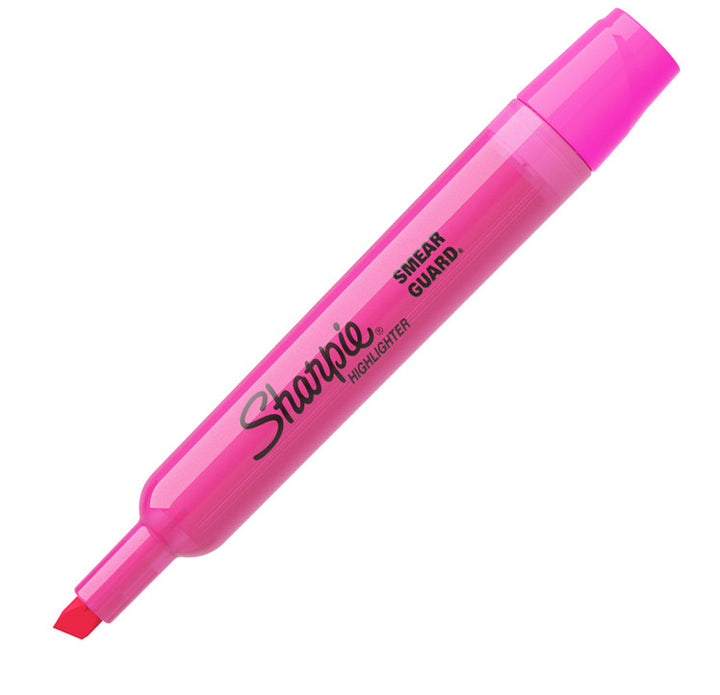 SHARPIE HIGHLIGHTER CHISEL POINT PINK