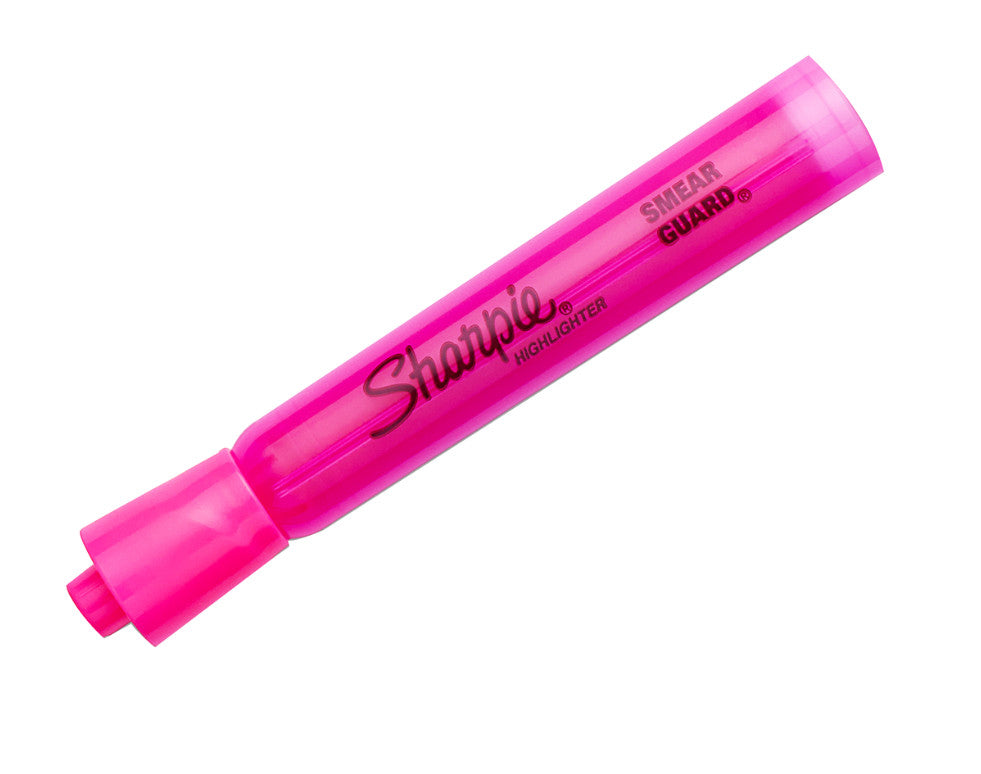 SHARPIE HIGHLIGHTER CHISEL POINT PINK