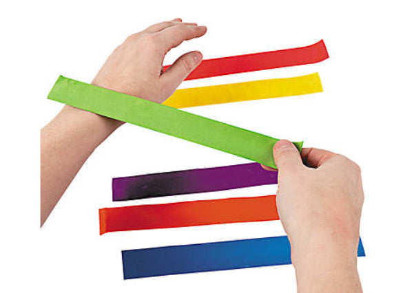 BRIGHT SLAP BRACELETS