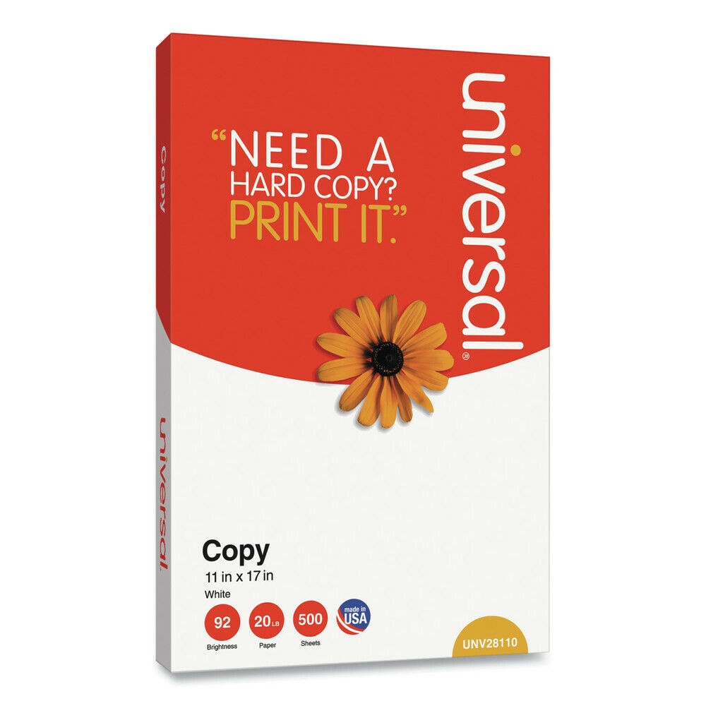 COPY PAPER 11"x17" WHITE 20lb 500PK