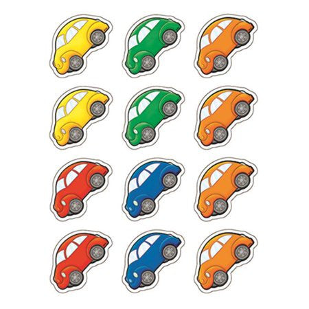 CUT-OUTS: MINI CAR 2.5" 36 PACK