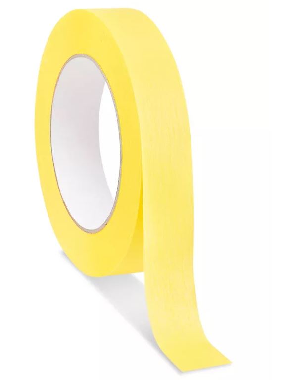 Color Masking Tape 1"x60 Yards