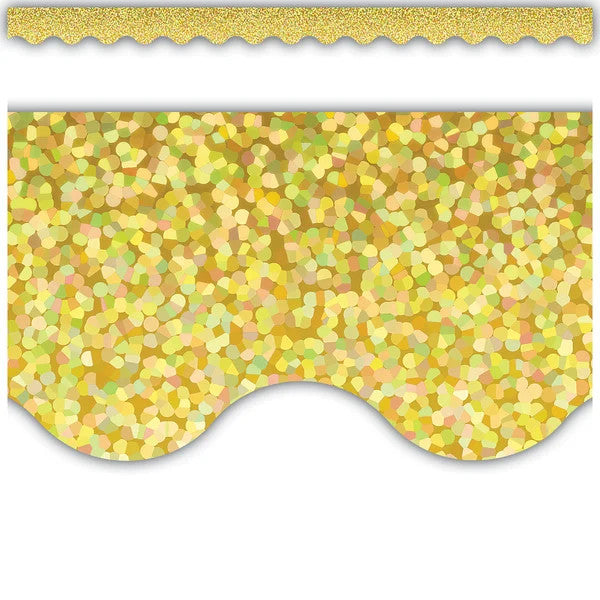 Sparkle Scalloped Border  2.25"x35&
