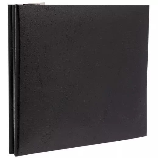 SCRAPBOOK  BLACK 6"X6"