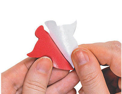SELF-ADH FOAM: SCHOOL SHAPES - 500 PACK