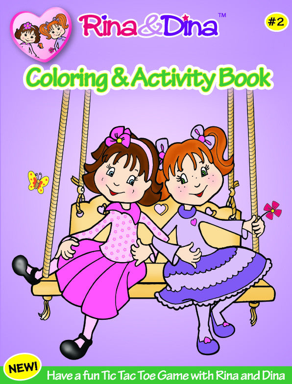 RINA AND DINA COLORING  BOOK 