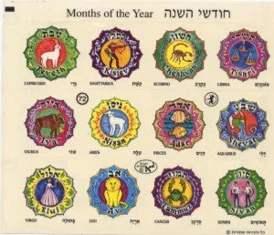 STICKERS: MONTHS 