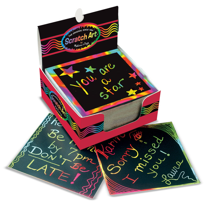 SCRATCH ART: NOTES - 125 PACK