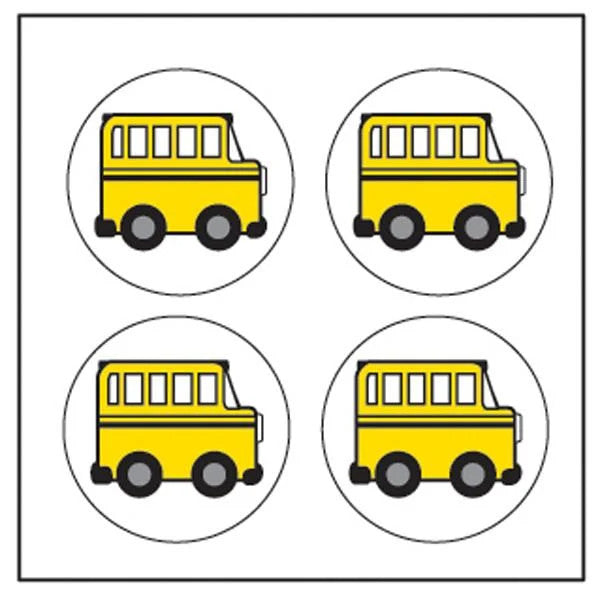 MINI INCENTIVE STICKER: BUS 864PC