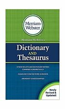 DICTIONARY/THESAURUS