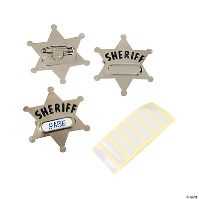 BADGE: METAL SHERIFF