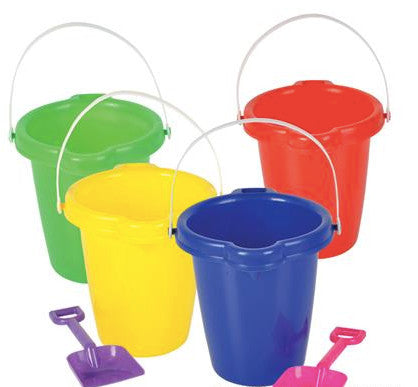 BEACH PAIL WITH SHOVEL 7.5"