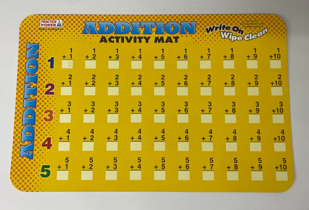 ACTIVITY MATS: ADDITION