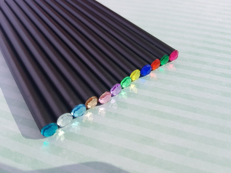 Pencil With a Crystal Gem Top