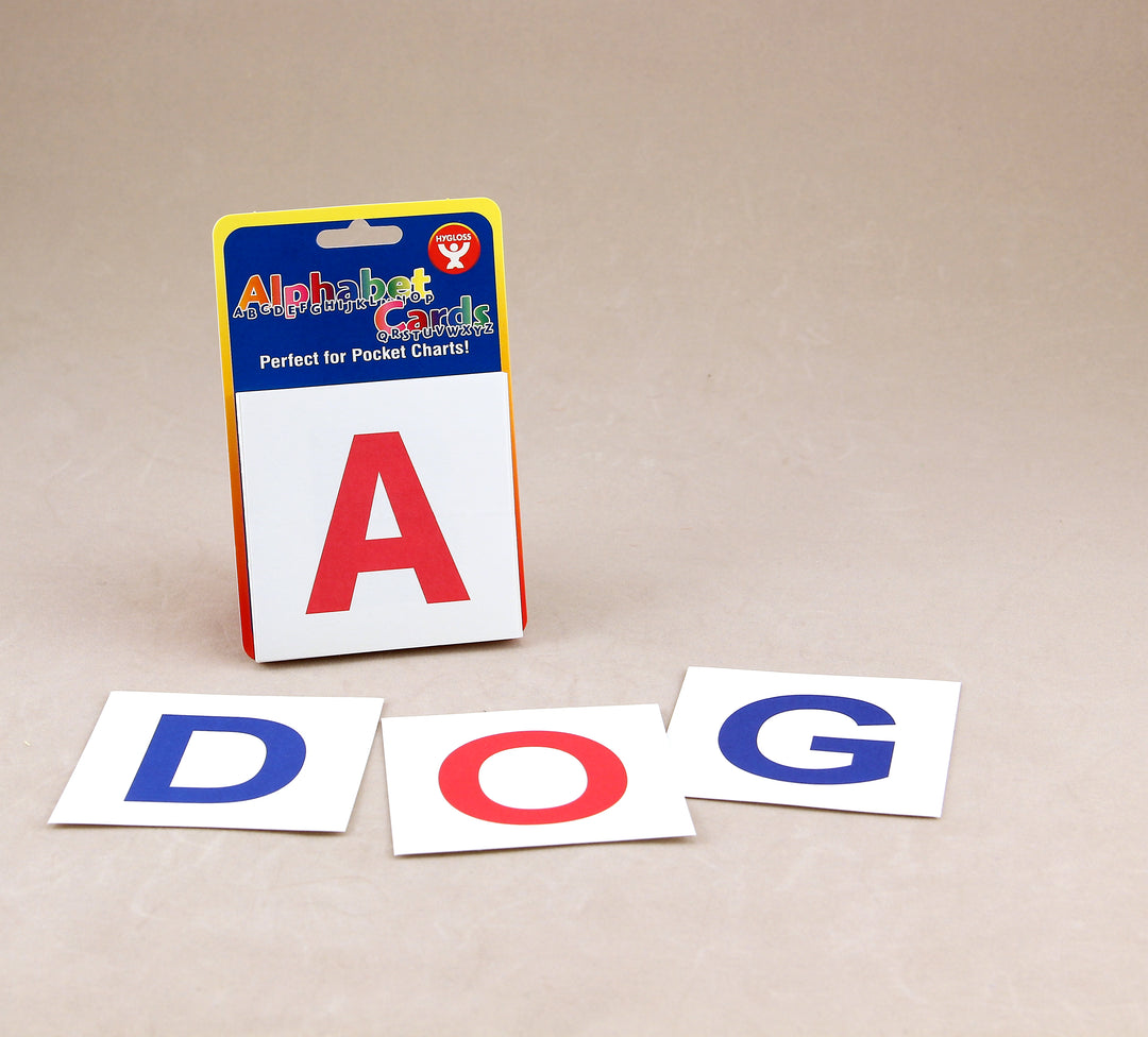 ALPHABET CARDS 3"x3" A-Z