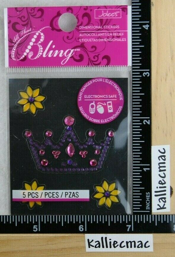 STICKERS: BLING CROWN