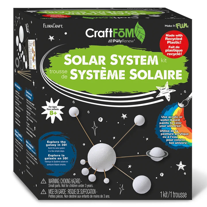 STYROFOAM SOLAR SYSTEM KIT
