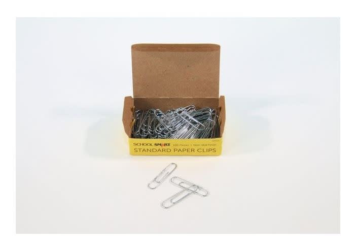 PAPER CLIPS: SIZE 1 - 1 1/4" - 100 PACK