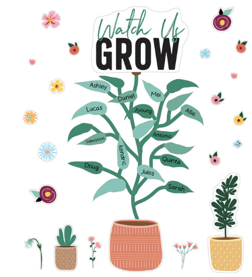 BULLETIN BOARD SET: WATCH US GROW