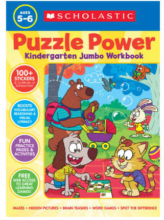 BOOK PUZZLE POWER AGE 5-6