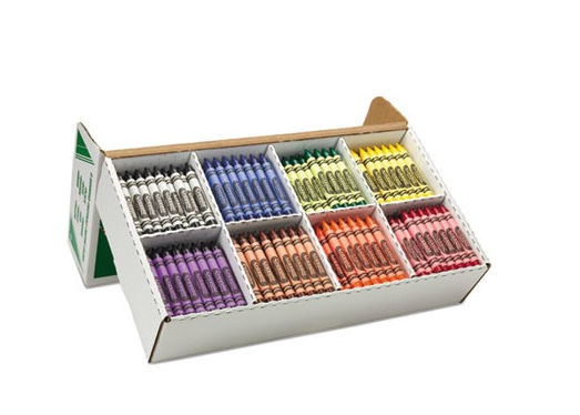 CRAYOLA  CLASSPACK: JUMBO CRAYON  200 PACK 8 COLORS