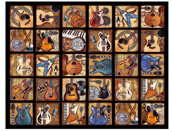 PUZZLE: SIX STRING SYMPHONY 2000 pc