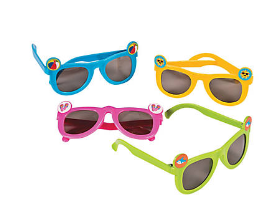 KIDS SUMMER FUN SUNGLASSES Pkg/12 - Creative Kids