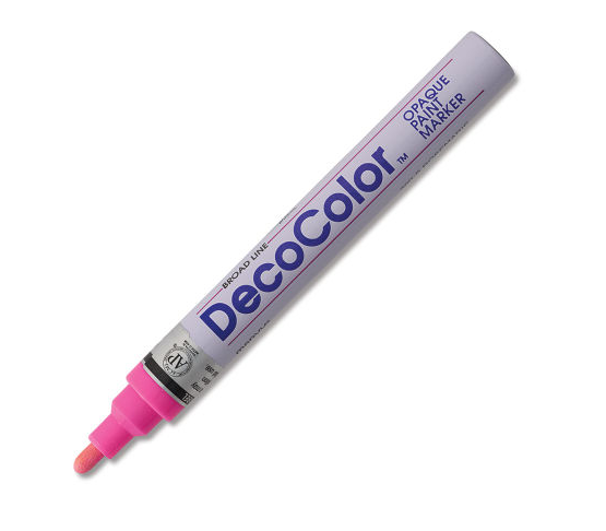 DECOCOLOR PAINT MARKER BROAD ROSEMARIE