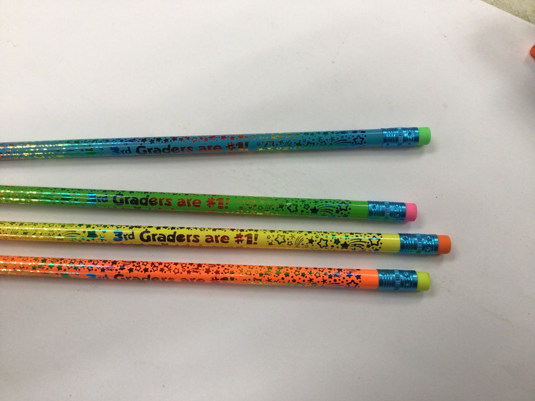 PENCIL: THIRD GRADERS ARE 