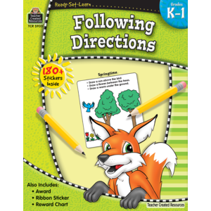 READY SET LEARN: FOLLOWING DIRECTIONS K-1 - Creative Kids