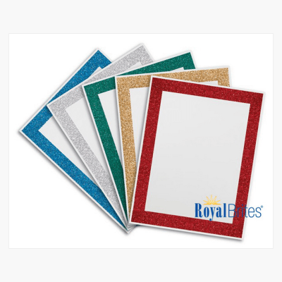 POSTER BOARD: 11"X14" ASSORTED GLITTER 5 PACK