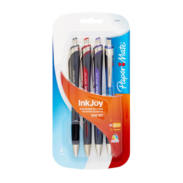 PENS: INK JOY 4/PK 4 COLORS