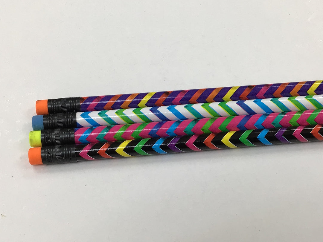 PENCIL: CHEVRON ASSORTED