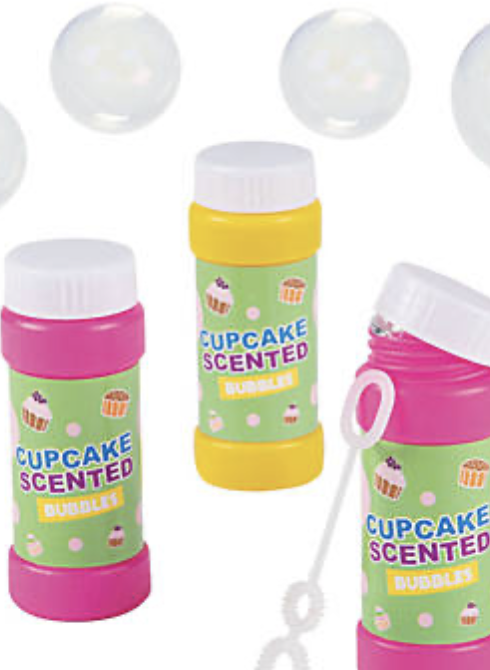 BUBBLES CUPCAKE SCENTED 12CT 12PCS - Creative Kids