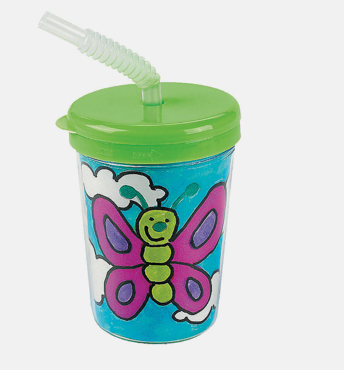 Do It Yourself SIPPER CUPS  PKG/12