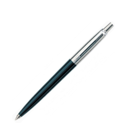PARKER JOTTER BALL PT PEN - BLUE INK - BLACK BARREL