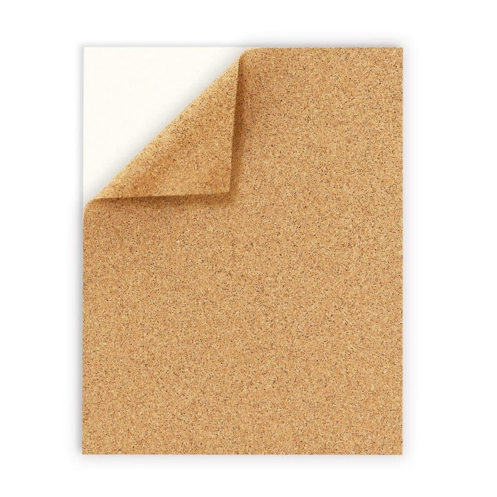 CORK SHEETS : SELF-ADHESIVE 8.5"x11" - 2 PACK