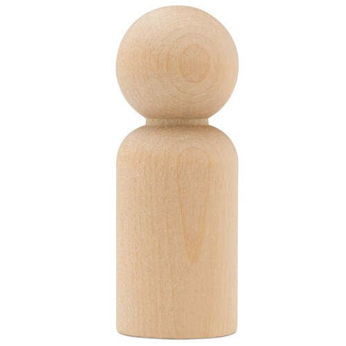 WOOD PEOPLE - MENTCHIES 2¼" - DAD - Creative Kids