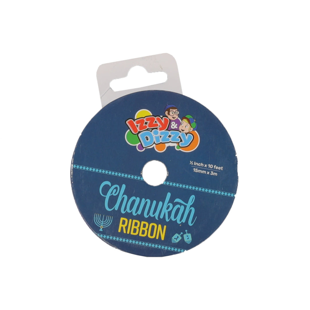 CHANUKAH RIBBON 1/2"x10&