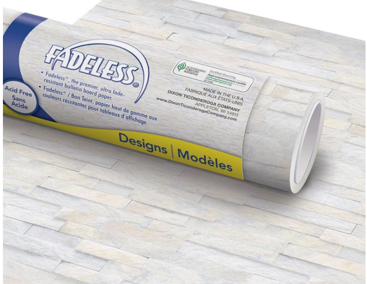 FADELESS BACKING PAPER 48"x12&